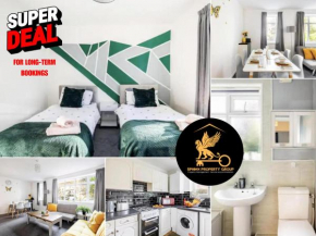 Renovated 2-Bedroom Apartment in Sale with Free WiFi, Private Entrance, and Easy Access to Trafford Centre & Manchester Airport